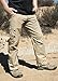 LA Police Gear Men's Urban Recon Duck Canvas Pant, 7 Pocket Elastic Waistband Tactical Every Day Carry Cargo Pants for Men