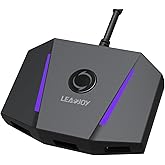 leadjoy VX2 AimBox Game Console Keyboard and Mouse Adapter MnK Converter Compatible with PS4, Xbox Series X/S, Xbox One, with