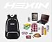 HEXIN Foldble Backpack Lightweight Men&Women Daypack 25L