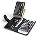 TNP iPhone 6s Wallet Case - Synthetic Leather Wallet Case Flip Cover with Credit ID Card Slots and Money Pocket for Apple iPhone 6S and iPhone 6 4.7