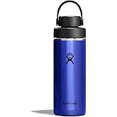 Hydro Flask Lightweight Wide Flex Chug Cap - Insulated Stainless Steel Water Bottle 16 Oz Sapphire Blue