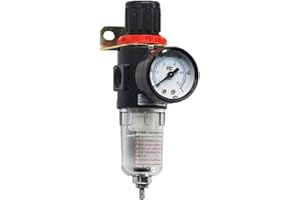 YXQ AFR-2000 Pneumatic Filter Regulator Air Compressor Source Treatment Unit with Pressure Gauge