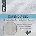 Vibe Premium Fitted Washable Terry Cloth Waterproof Mattress Protector, Queen