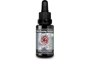 Alteya Organics Piercing Aftercare - USDA Certified Organic Vegan Piercing Oil - 0.5 Fl Oz/15mL
