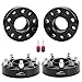 Flycle 4 PCS 1.5(38mm) Hub Centric 5x5.5 Wheel Spacers for 2012-2018 Ram 1500, 5x5.5 to 5x5.5 Wheel Spacers,Hub Bore 77.8mm with Studs M14X1.5