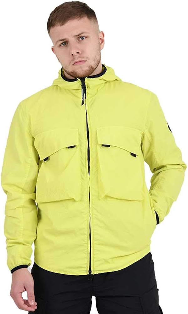 Marshall Artist GD Hooded Overshirt Faded Lime at Amazon