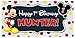 Mickey Mouse Birthday Banner Personalized Party Backdrop Decoration