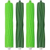 ANBOO Replacement Parts for iRobot Roomba i3 i7 i6 i8 I, E &amp; J Series Vac | Replacement Parts Accessory for J8+ i7+ i7 i1 i2 i3 i4 i6 i6+ i8 i8+Plus E5 E6 E7, 2 Rubber Brush