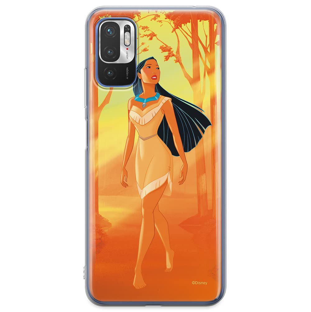 ERT GROUP mobile phone case for Xiaomi REDMI NOTE 10 5G / POCO M3 PRO original and officially Licensed Disney pattern Pocahontas 001 adapted to the shape of the mobile phone, case made of TPU