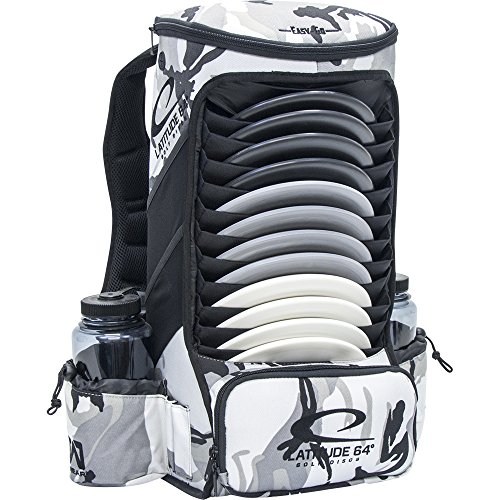 Latitude 64 Easy-Go Backpack Disc Golf Bag (Winter Camouflage)