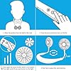 Portable-Neck-Fan-Handsfree-Mini-USB-Neck-Fan-Rechargeable-Wearable-Neckband-Fan-Desk-Fan-Necklace-Fan-with-Dual-Wind-Head-3-Speeds-LED-Light-for-Traveling-Sport-Outdoor-Camping-Office-Blue Portable Neck Fan, Handsfree Mini USB Neck Fan Rechargeable Wearable Neckband Fan, Desk Fan, Necklace Fan with Dual Wind…