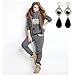 YR-LIN Women Sport Suit 3PCS Active Sets Hoodies Thicken Tracksuit Jackets Pants