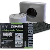 Dynamat DynaBox in-Ceiling Speaker Enclosure System &ndash; Universal Fit | Retrofit Acoustic Enclosure Improves Speaker Clarity, Reduces Sound Transfer &amp; Stops Back-Wave Distortion