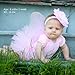 Baby Tutu Set with Fairy Wings and Headband Color: Pink, Size: Extra Small