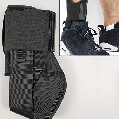 Lace Up Ankle Stabilizer Brace, Women Men Breathable Adjustable Foot Support Wrap for Sport, Ankle Sprain, Plantar Fasciitis, Injury Recovery - Thumbnail 5
