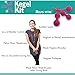 Ben Wa Balls Kegel Tightening for Internal Pelvic Floor Prolapse Weighted Exercise Set for Women