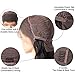 Italian Yaki Lace Human Hair Wigs For Black Women 150 Density Kinky Straight Lace Front Wigs Peruvian Yaki Wig Pre Plucked with Baby Hair Queen Plus Hair (14inch, 13x4 wig)