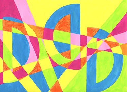 Original Painting - Abstract 2014-98 - 9" x 12" Acrylic on Watercolor Paper
