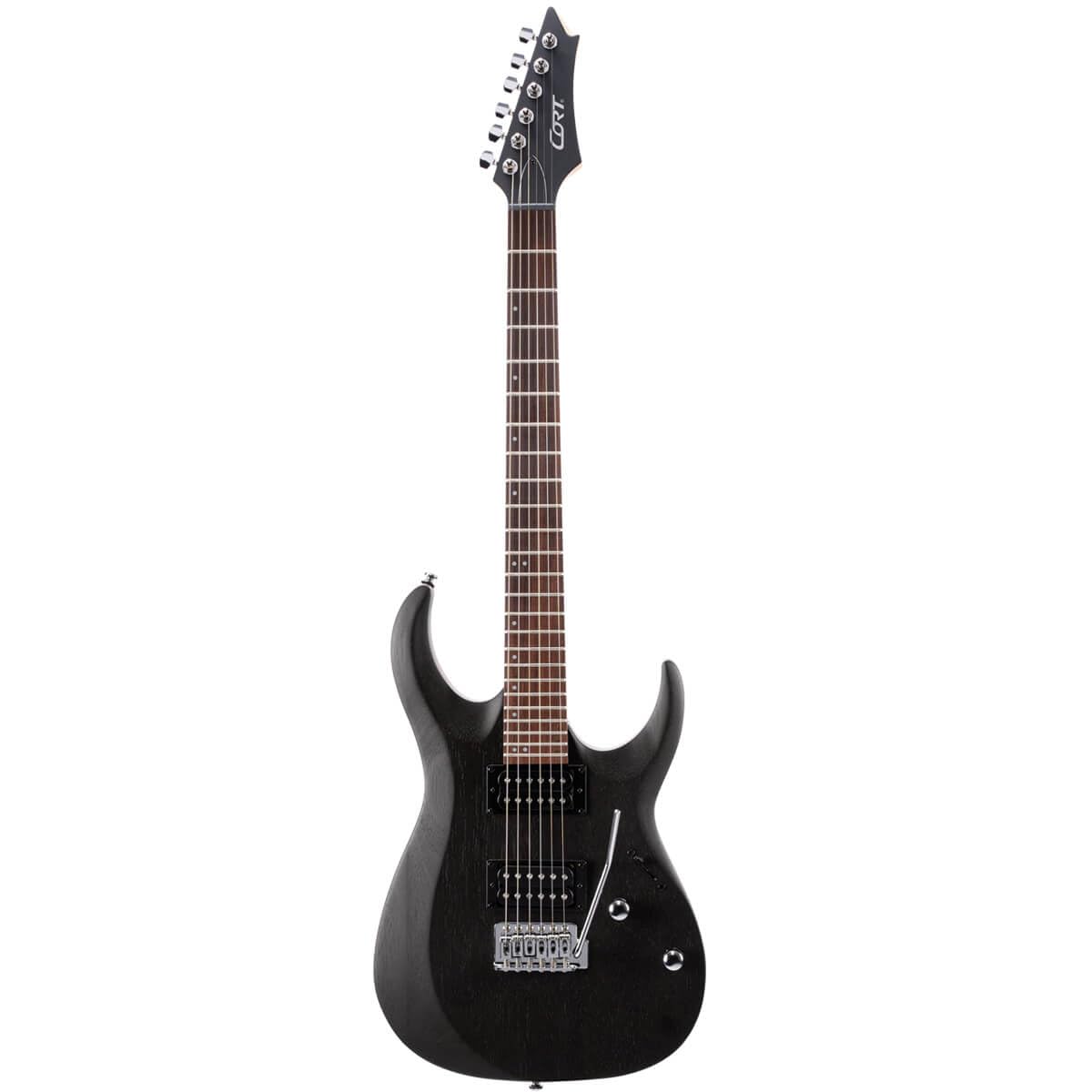Cort B-001-1701-0 Electric Guitar Solid Body Open Pore Black