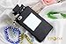Phone Case for Iphone and Samsung Smart Phones. Perfume Bottle Shaped with Chain Handbag Telephone Case Lovely Bowknot Style Color Black (iPhone 6 (4.7))