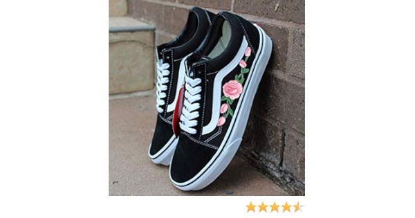 vans old skool roses amazon
