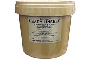 Ready Linseed, Gold Label, Horse Supplement, Maximises Stamina, Soft Shiny Coat, 3 KG