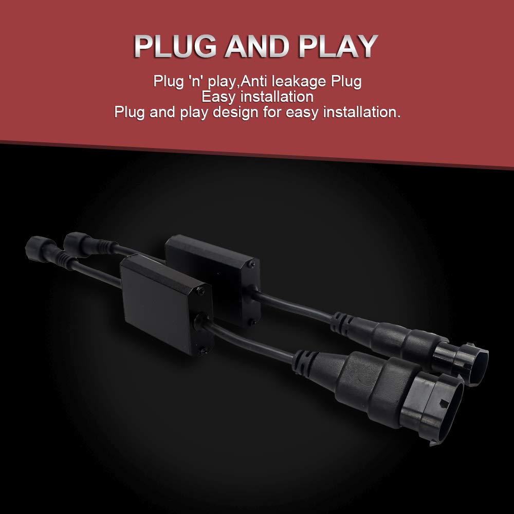 Green-L LED Headlight Bulbs H11/H8/H9 All-in-One Conversion Kits COB 8000LM 6000k White Super Bright Automotive Headlamp- 2 Year Warranty