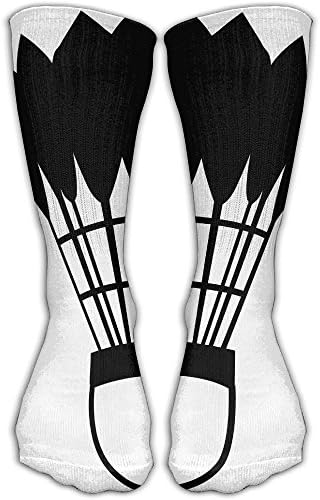 Badminton Unisex Tube Socks Crew Over The Calf Soccer Comfort Stockings For Sport And Travel