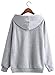futurino Women's Funny Cat Print Long Sleeve Fleece Lined Hoodie Pullover Tops…