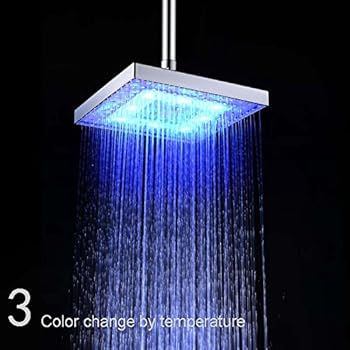 Square led shower head Square led shower head