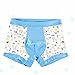 Cartoon Boys Boxer Brief 4-pack Underwear Set Underpants Boyshort Underwear