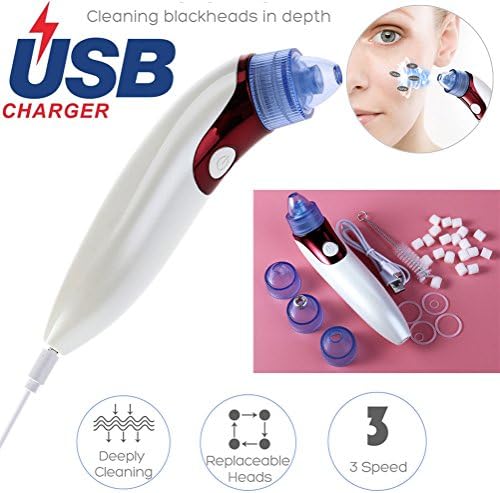 Suntree 2017 Electric Face Pore Cleanser Vacuum Suction Blackhead Eliminator Acne Remover