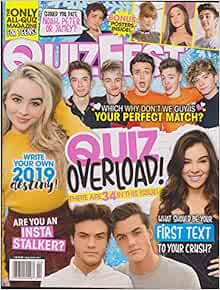 Quizfest Magazine February 2019: Amazon.com: Books
