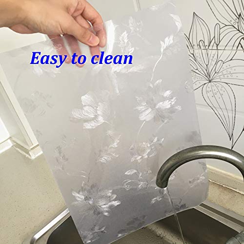 Thick Waterproof Placemats Wipe Clean Plastic Placemats Set of 4