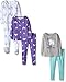 Carter's Baby Girls' 5-Piece Cotton Snug-fit Pajamas