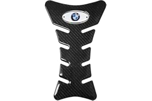 Q ITALIA ITALIAN MADE 3D CARBON FIBER TANK PAD PROTECTOR 3M ADHESIVE FOR BMW