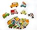 Vileafy Vehicle Puzzles Set for 2+ Years Old Toddlers, Large Piece.