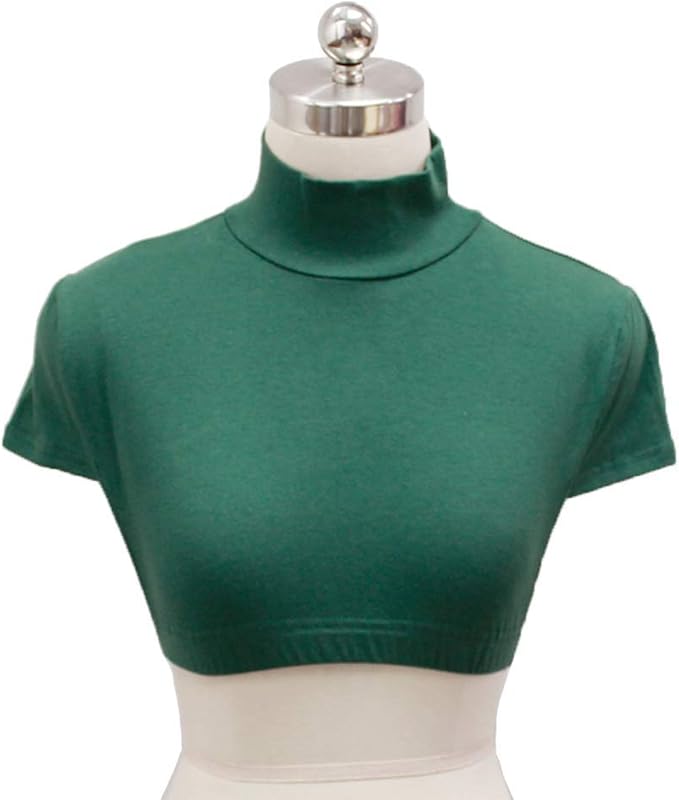 fake collar turtleneck