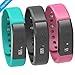 EFOSHM Fitness Tracker Wristband Watch Bracelet Upgrade K5 Plus Wireless Activity and Sleep Monitor Pedometer for Men Women Boys Girls Ladies Man Smartphone (Blue)