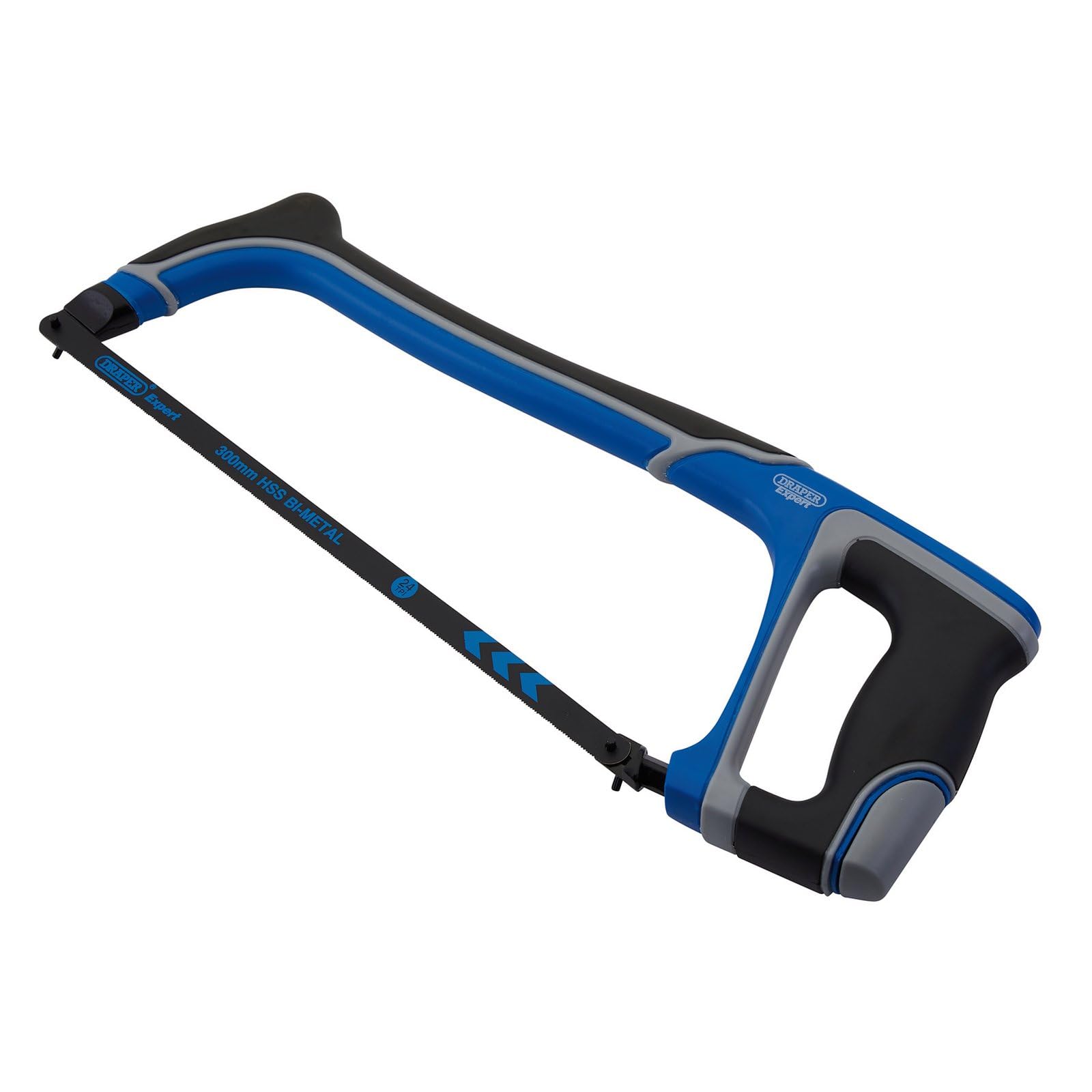 Draper 04722 Heavy-Duty Curved Hacksaw, 300mm, 24tpi