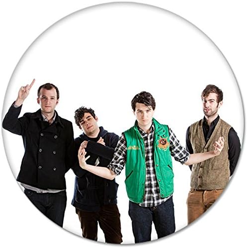 Vampire Weekend #3 Music Collection Bottle Opener Round Button Badges With Refrigerator Magnet, NEW 2.25 Inch (58mm)
