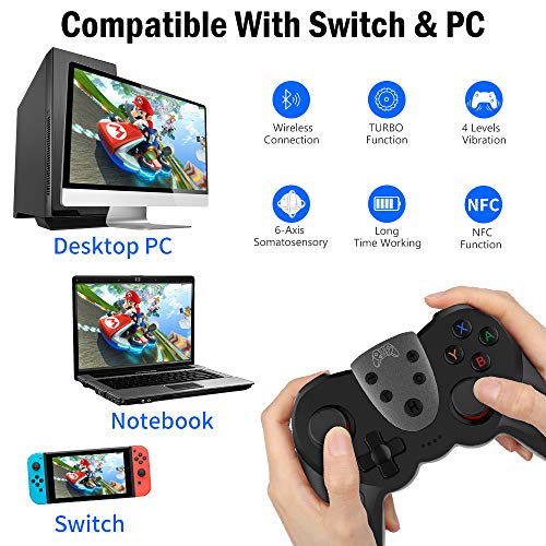 Wireless Switch Pro Controller with NFC Remote Function for NSwitch