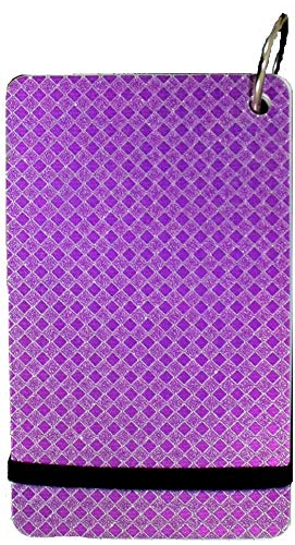 4 PACK Glitter cute Ruled Index Cards with binder and ring 3 x 5" Inches 75 Sheets each one and 3 erasers Bundle