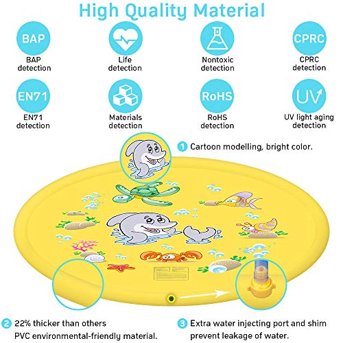 HeiYi Sprinkler for Kids, 68\