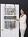 Longstem Organizers Over the Door/Wall Hanging Jewelry Organizer Rack in Black 6100 Holds Over 300 Pieces