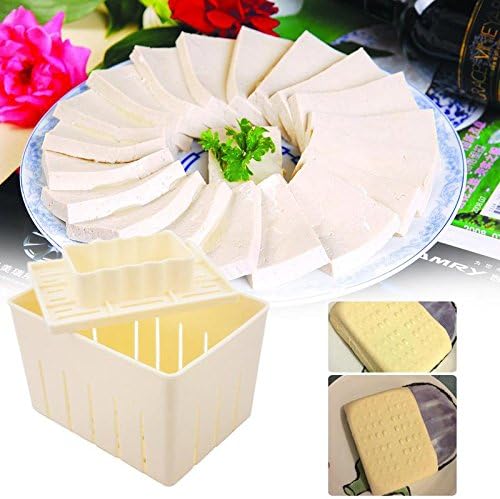 ANZYDEAL Plastic Soybean Curd Tofu Press Maker Mold Box Kitchen Cooking Tools