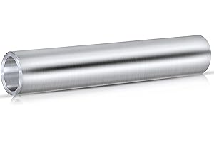 Therwen 1 Roll Aluminum Flashing Roll Roof Flashing for Sealing Windows Doors Siding Roofing Stains Moss and Mildew Prevention (20"x 10')