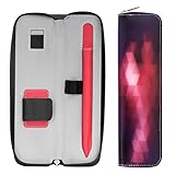 MoKo Pencil Holder Case for Apple Pencil, Premium PU Leather Case Carrying Bag Sleeve Pouch Cover for Apple iPad Pro Pencil / Pen (with Built-in Pocket and Holder), Fantasy Diamond
