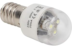 GLOGLOW LED Sewing Light Bulb, Energy Efficient Brightness, Universal E14 Socket & Screw On Installation for Sewing Machines