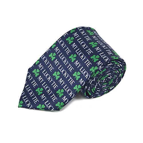 Shamrock Tie St. Patricks Day Clover Necktie